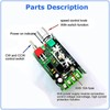 Motor Speed Controller Reversible PWM HHO Reversing Control DC 12/24V
