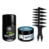 Kit Cera Mate Polvo Voluminizador Peine Textura