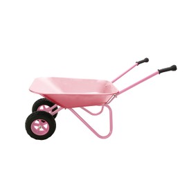3T GROUP Kids Wheelbarrow Set,Toddler Wheelbarrow,Childrens Wheelbarrow for Kids,Metal Wheelbarrow Heavy Duty,Kids Wheel Barrow Carts Carretilla All Seasons for Kid,Child Indoor Outdoor Toys(Pink)
