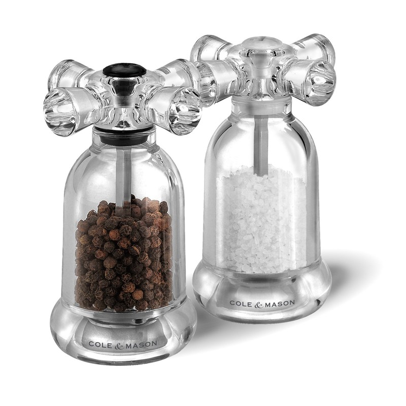 Cole & Mason Tap Shape Salt and Pepper Mill Gift