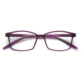 SKYWAY Blaulichtfilter Brille Herren Damen, TR90-Rahmen Leicht Blaulicht Brille Computer-Gaming-Brille, Anti-Augenbelastung UV Schutz (Lila)