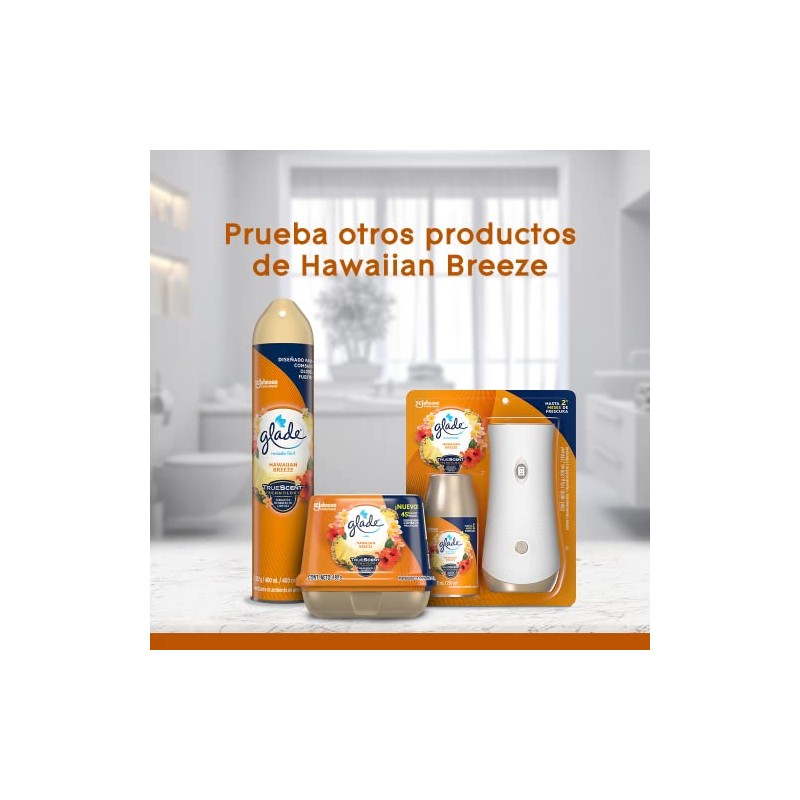 Glade® Aromatizante de ambiente en gel hawaiian breeze