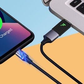 FUNDIAN USB A Male to DCP USB Female Converter Adapter with LED Indicator, Compatible with Chromecast Gen4 and TV Stick Power Resource from TV USB Port