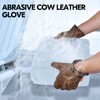 Vgo... 1Pair Unlined Safety Cow Grain Leather Work Gloves Men,Rigger
