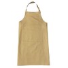 Cotton Bib Apron Split Pocket & Adjustable Neck Adults Home