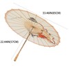 THY COLLECTIBLES Rainproof Handmade Chinese Oiled Paper Umbrella Parasol 33"