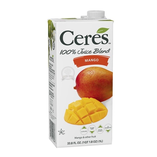 Ceres 100% Fruit Juice Blend Mango 1L