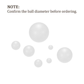 Kozelo 10pcs PP Balls - [18mm] Plastic Bearing Ball for Valves Conveyors Rollers Use