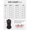 speerise Women Mock Neck Sleeveless Leotard Spandex Dance Bodysuit, Black,