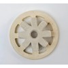 Matera Stone Round Air Vent Grille for 100mm Diameter Pipe