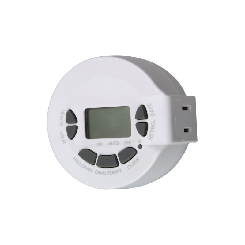 Woods 59203 Digital Lamp and Appliance Timer, Repeats Weekly with