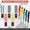 MotiMind 22 Pack Mechanical Carpenter Pencil Set with 78 Pencil