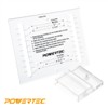 POWERTEC 71376 Cabinet Hardware Jig Kit, Drilling Guide for Installation