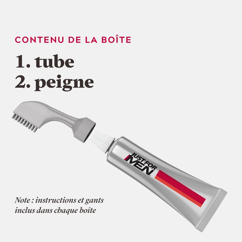 Just für Herren Easy Comb-In Color Dark Brown A-45