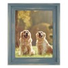 The Rusty Roof-Distressed Cimarron Slate Blue-Solid Wood Picture Frame-5x12