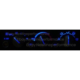 newlineperformanceled Blue Climate Control LED Bulbs for GMC GM C1500 K1500 Suburban Yukon 1995-1998
