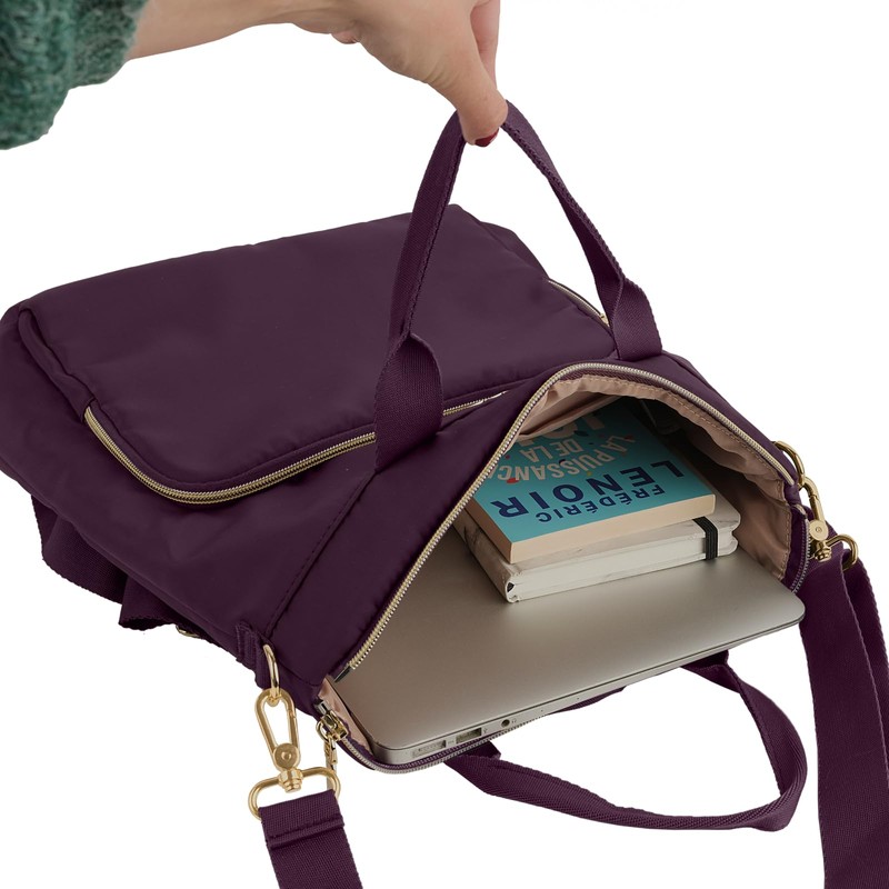 LuckyLy Mochila Mujer Convertible 3 en 1, Bolsa tipo Backpack,