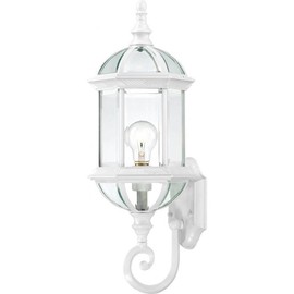 Nuvo 60/3497 One Light Outdoor Wall Mount, White