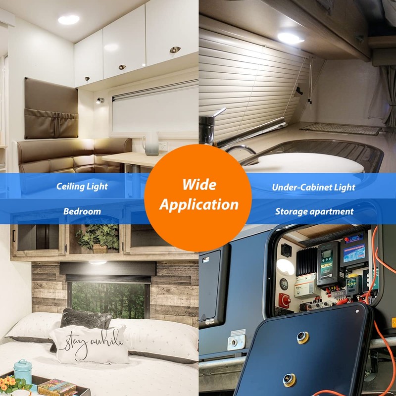 Dream lighting RV Motion Sensor Light 12V RV Trailer Boat