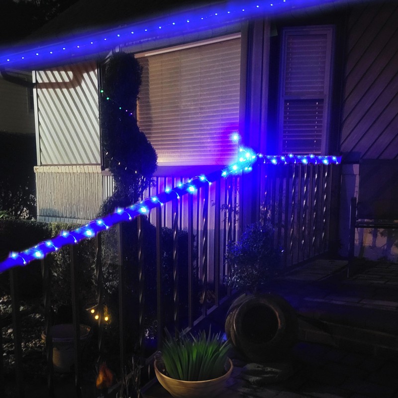Rite Lite Chanukah Outdoor Light String with 20 Micro LED