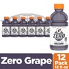 Gatorade Thirst Quencher Zero Sugar Sports Drink, Grape, 12oz Bottles,