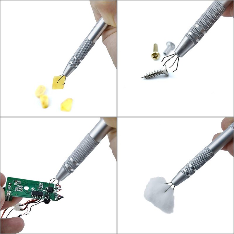 Pinza de algodón para manicura y manicura limpia, herramienta de