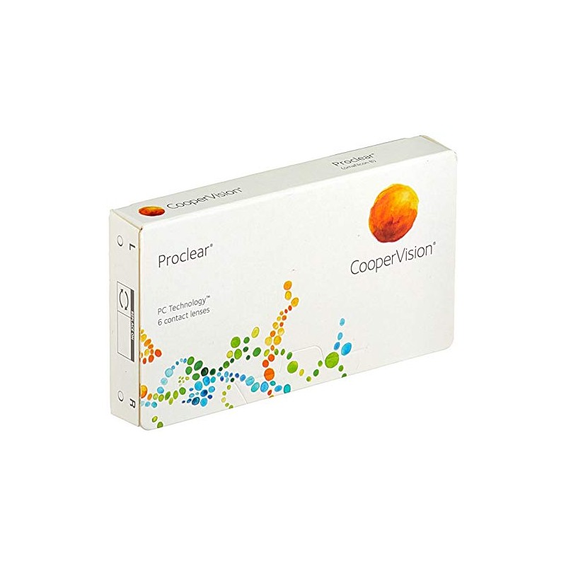 Proclear Spheric Monatslinsen weich, 6 Stück / BC 8.6 mm