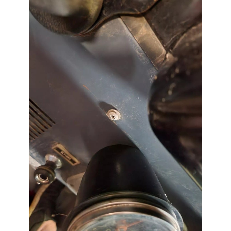 Factory Tach Clock Column Mnt Bracket Kit V8 I6 Jeep