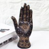 Palmistry Hand Resin Statue Telling Palm Reading, Ancient Mystical Palm