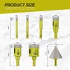 Diamond Core Drill Bits Set - 7pcs (6/8/10/20/25/35mm+50mm Hex Shank