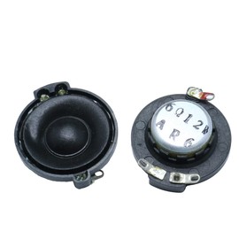 Super rare! Silk Dome & Silk Cone & Ferro Fluid Tweeter Unit 1 inch (28 mm) 6Ω/MAX24W [Speaker Homebrew/DIY Audio] / 1 piece