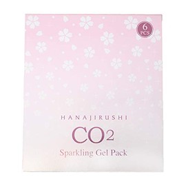 Hanajiru Sparkling Face Gel Pack (10g x 6 Pack)