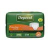 Depend Protection with Tabs, Maximum Briefs S/M, 20 Count 19-34