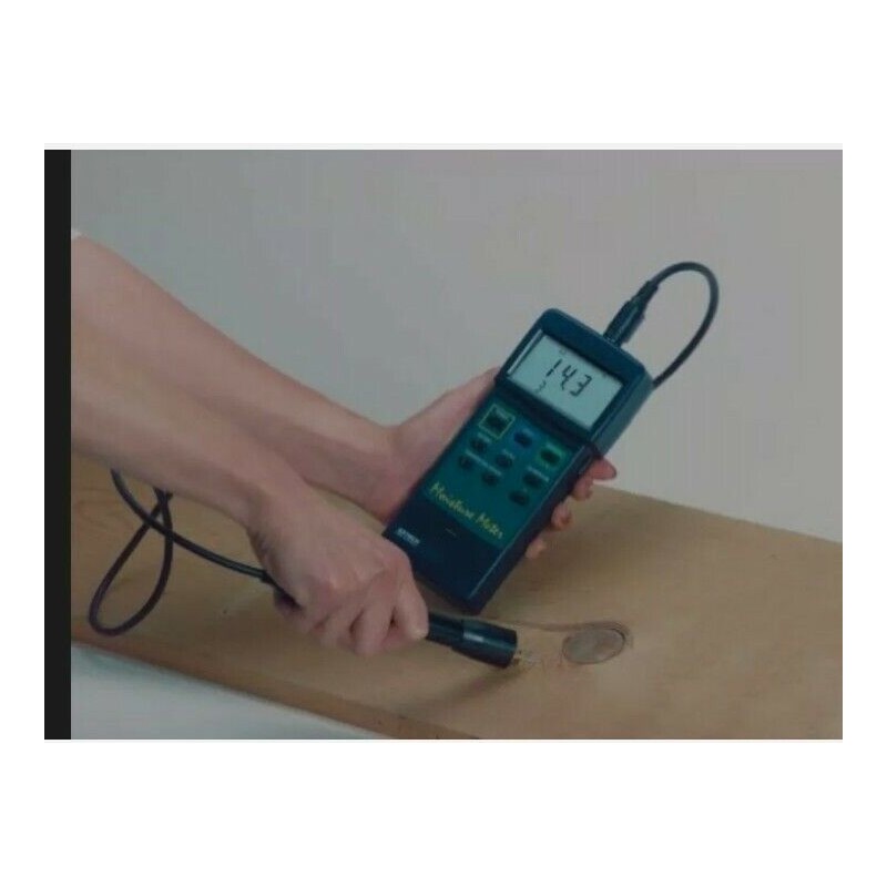 Extech 407777 Heavy Duty Moisture Meter NEW