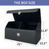 Wuatow Car Trunk Organizer, Car Storage Organizer, SUV Trunk Organizer