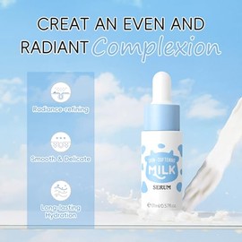 Cuidado de la Piel en Leche para Niños, Kit de Cuidado de la Piel para Adolescentes de 10 PIEZAS con Limpiador, Suero, Crema, Máscaras, Cuidado de la Piel para Adolescentes de 10-12 años, Sets de