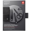 ZWILLING Premium Black Edition Manicure Set 3 Piece Genuine Leather