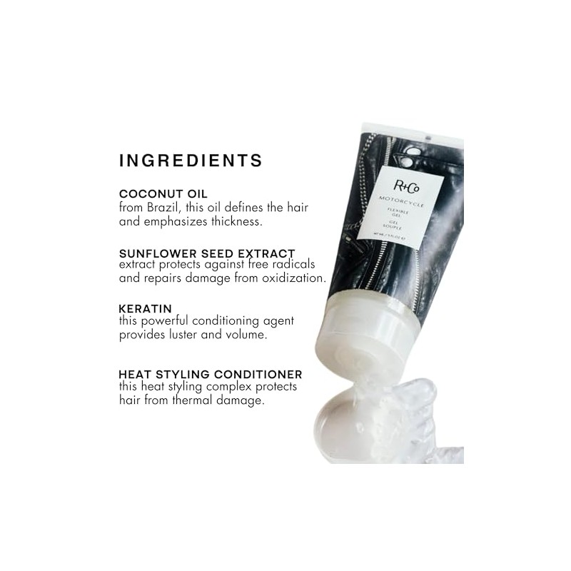 R+Co Motorcycle Flexible Gel, 5 Fl Oz