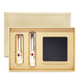OHUI The First Geniture Lipstick & Lip Balm Special Edition Coral / 오휘 더 퍼스트 제너츄어 립스틱 립밤 기획 코랄
