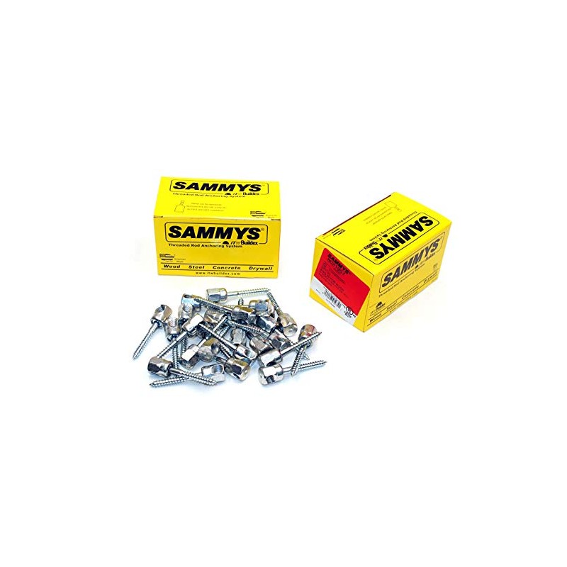 (25) Sammys 3/8-16 x 2 Sidewinder Threaded Rod Hanger for