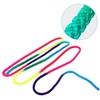Cuerda de Saltar de Nylon Arcoíris para Gimnasia Rítmica y