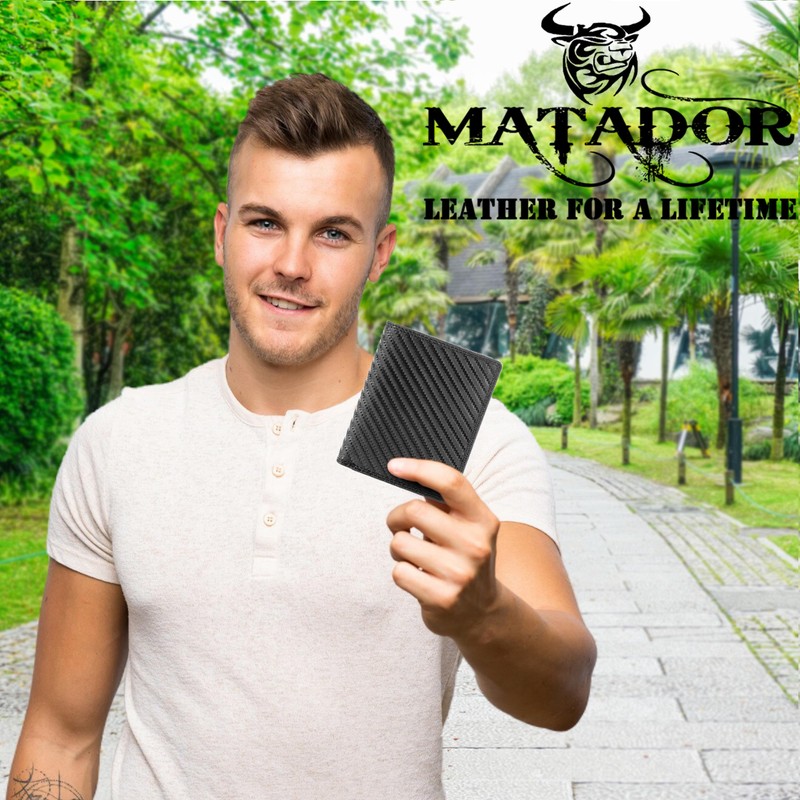 MATADOR 6402 Men's Unisex Wallet Women, carbon black, Classic