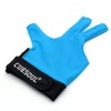 Black Scorpion CUESOUL Right Hand Billiard Gloves, 3 Finger Cutting