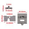 Compatible with Dometic Fridge Door Lock Catch for Series RM