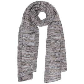 Seeberger Damina Lurex Knitted Scarf Winter Scarf Women's Scarf, lightblue