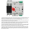 Automatic Transfer Switch ZGQ5-100 2P, Double Power Transmission Switch Automatic