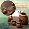 Traditional Japanese Pottery Sake Set - Exquisite Mino Ware Ceramic