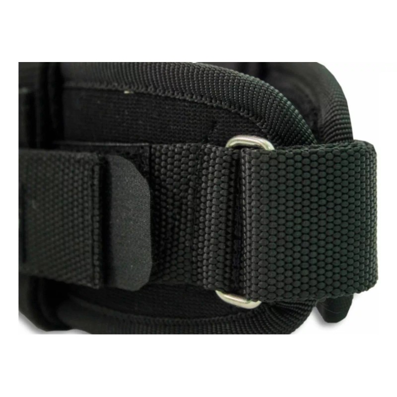Techno Cinturón Para Pesas + Straps Con Muñequeras Paquete Gym