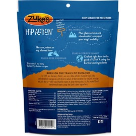 Aurora Pet Variety Pack (3) Zuke's Hip Action Hip & Joint Support Dog Treats with AuroraPet Wipes