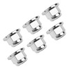 Ruifu Titanium Alloy M6 M8 M10 1.25 1.5mm Flange Nylon